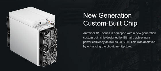 Antminer s19 pro 104T 96T 95T горнорабочего горнорабочего S19J pro 110T SHA-256 BTC Bitmain Aisc