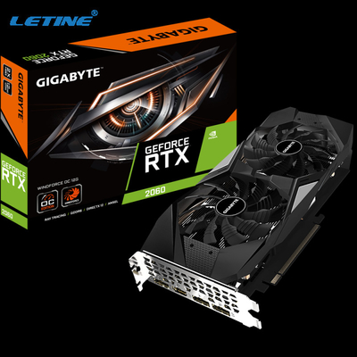 192 сдержанная 12GB Nvidia Geforce Rtx видеокарты GDDR6 2060S машина 2060 минирования ETH ETC