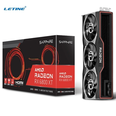 Карта 5700XT 5800XT 6600XT 6700XT 6800XT 6900XT горнорабочего сапфира гигабайта MSI графическая