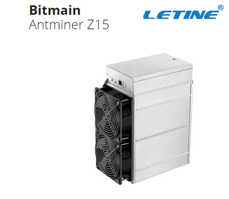 Горнорабочий Asic Bitmain Antminer Z15 420ksol/s для минировать монетку Hush ZEC в запасе