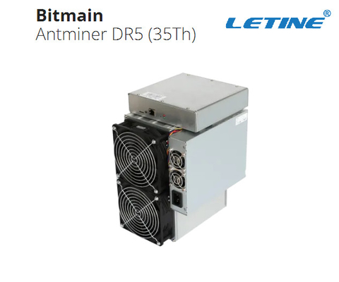 Машина минирования DR5 монетки DCR Asic Bitmain Antminer DR5 35Th продажи 34TH