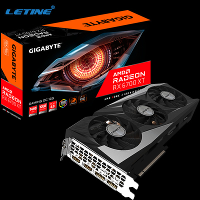 Карта RX6900XT AMD Radeon RX 6800 XT 6700XT 6600XT 5700XT горнорабочего 12GB GDDR6 XFX графическая