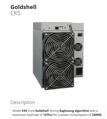 Горнорабочий Goldshell KDA Asic машины минирования KD5 Pro 24.5T 3000W Cryptocurrency