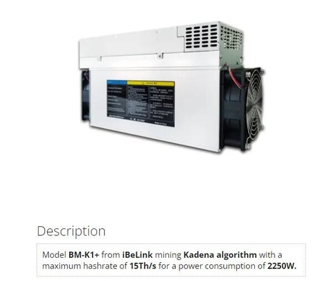 Алгоритм горнорабочего BM-K1+ 15Th/S K1 Блейка 2s-Kadena iBeLink CKB KDA