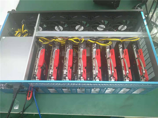 минирование снаряжения 3000W Psu 6 GPU 70mm Pcie дистанцирует DDR3 Ram 4GB