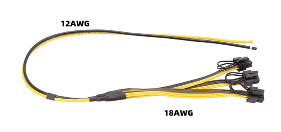 Кабель минирования 12AWG 18AWG GPU