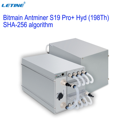 Hyd 198Th Bitmain Asic Antminer Bitmain Antminer S19 Pro+ алгоритма SHA-256