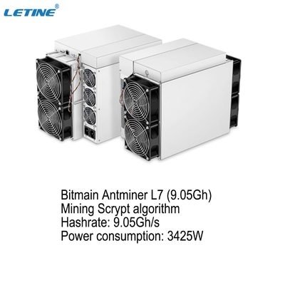 Муравей L7 Bitmain Antminer L7 9050M 9300Mh 9500Mh Litecoin машины минирования Scrypt LTC дожа секретный