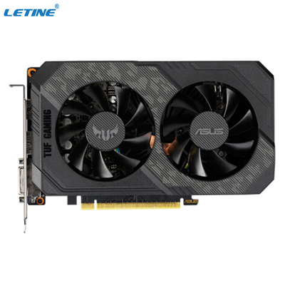 Видеокарта 1660 GB TUF OC ti 6 графической карты ASUS GeForce GTX горнорабочего GDDR6
