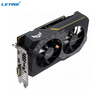 Видеокарта 1660 GB TUF OC ti 6 графической карты ASUS GeForce GTX горнорабочего GDDR6