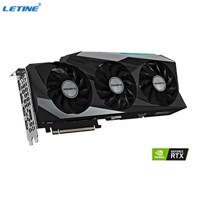 Вентиляторы видеокарты 3 WINDFORCE OC 12G игры GeForce RTX 3080 гигабайта