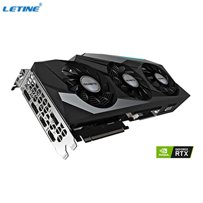 Вентиляторы видеокарты 3 WINDFORCE OC 12G игры GeForce RTX 3080 гигабайта
