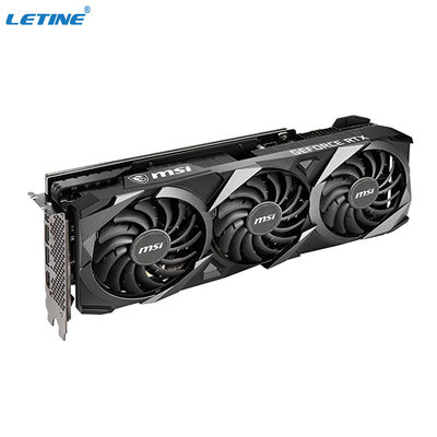 Видеокарты интерфейса 8gb графической карты HDMI горнорабочего MSI GeForce RTX 3080 VENTUS 3X 10GB GDDR6X