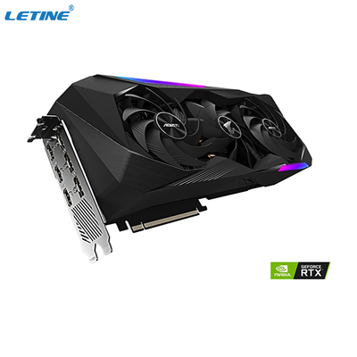 Видеокарта МАКС мастера 8G ti ГИГАБАЙТА AORUS GeForce RTX 3070 покрыла охлаждая видеокарту 4gb