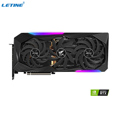 Видеокарта МАКС мастера 8G ti ГИГАБАЙТА AORUS GeForce RTX 3070 покрыла охлаждая видеокарту 4gb