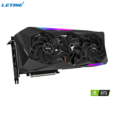 Видеокарта МАКС мастера 8G ti ГИГАБАЙТА AORUS GeForce RTX 3070 покрыла охлаждая видеокарту 4gb