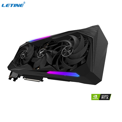 Видеокарта МАКС мастера 8G ti ГИГАБАЙТА AORUS GeForce RTX 3070 покрыла охлаждая видеокарту 4gb