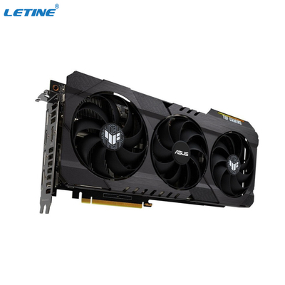 Карта ИГРЫ охладителя с вентилятором графическая для настольного ASUS TUF RTX3060 O12G V2 GDDR6
