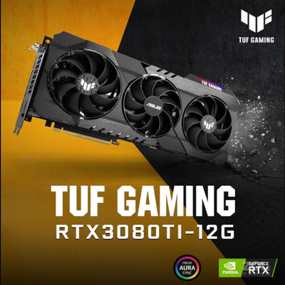 Видеокарта 3080TI ASUS TUF-RTX3080TI-12G LTC ZEC минируя для горнорабочего GPU