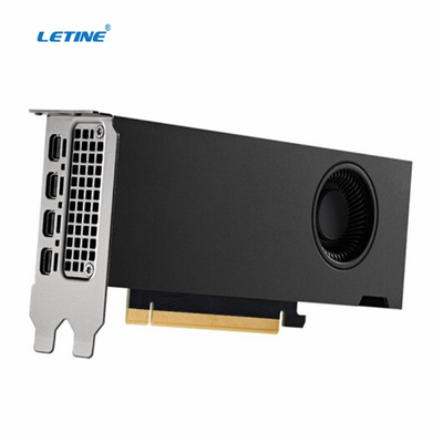 Интерфейс выхода VGA графической карты 12GB GDDR6 минирования Nvidia Rtx A2000