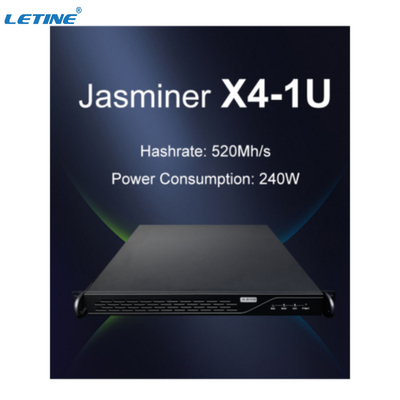 Минирование ETH ETC Jasminer X4-C 1U 450Mh/S горнорабочего дома алгоритма EtHash секретное