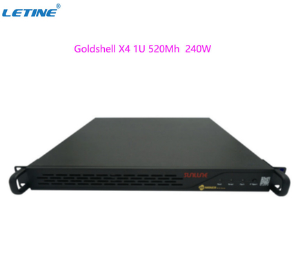 Минирование ETH ETC Jasminer X4-C 1U 450Mh/S горнорабочего дома алгоритма EtHash секретное