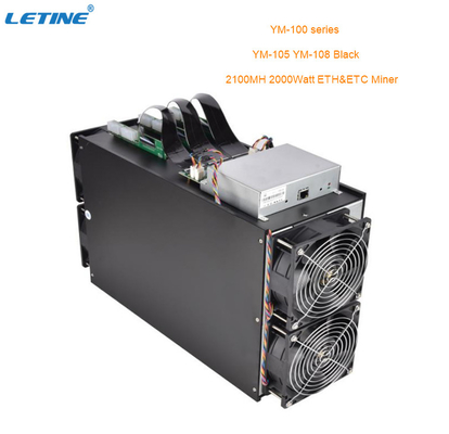 YM-100 горнорабочий черноты 2100MH 2000Watt ETH&ETC серии YM-105 YM-108