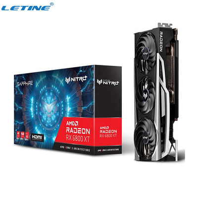 Минируя сапфир Nitro+ Radeon Rx 6800 Xt Oc 16g Gddr6 видеокарты Ethereum Amd