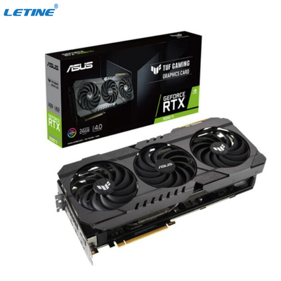Видеокарта видеокарты GDDR6X ИГРЫ 24G ASUS TUF RTX 3090