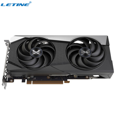 Сапфир Rx 6600xt Nitro+ 8gb Gddr6 128bit графической карты горнорабочего охладителя с вентилятором