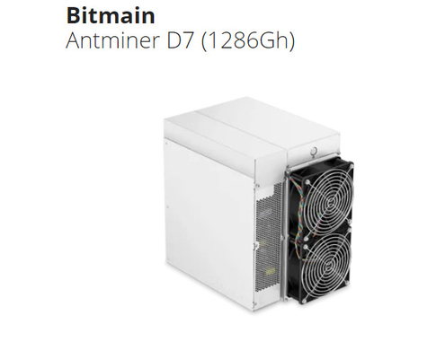 Алгоритм Hashrate 1.286Th/S 3148W горнорабочего X11 Antminer D7 1286Gh BTC Asic