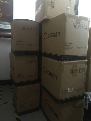 Bitcoin Canaan используемое горнорабочим Avalon SHA 256 выгодный подержанный 1166 Pro 68T 75db