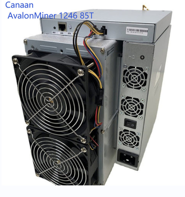 Алгоритм Canaan Avalon 1246 85T SHA 256 машины горнорабочего Bitcoin искусственного интеллекта