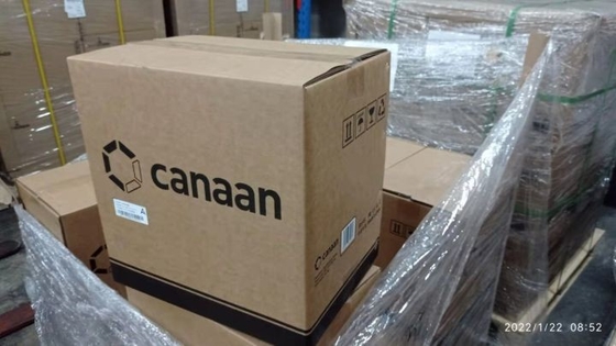 Алгоритм Canaan Avalon 1246 87T SHA 256 горнорабочего A1246 87T BTC Asic