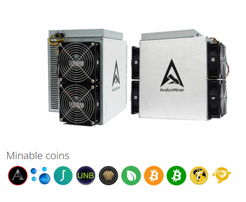 Обломок размера Canaan Avalon 1246 90T 16 Nm горнорабочего A1246 90T BTC Asic