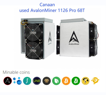 Горнорабочий 68Th/S 50W/T SHA 256 Algo 1126 Pro используемая Avalon для минировать Bitcon