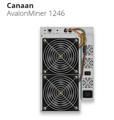 Горнорабочий Bitcoin высокой эффективности AvalonMiner 1246 83T 85T 87T 90T 93T 96T Avalon A1246 SHA-256 высокая Hashrate