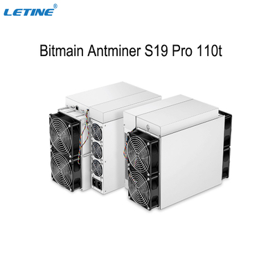 Сервер Bitmain Antminer S19 Pro 110t BTC S19PRO S19J PRO 104T 100T 96T машины горнорабочего Asic Bitcoin секретный минируя
