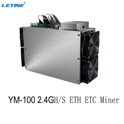 Горнорабочий машины минирования 2400MH Ethereum алгоритма Ethash горнорабочего YM-100 Asic ETH секретная 2200M 2100M Blockchain