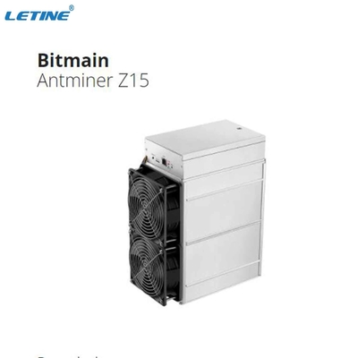 Горнорабочий Equihash Asic минирования ДЗЭНА Antminer Z15 420ksol/s Bitmain ZEC